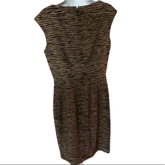 Calvin Klein Animal Print Dress, Size 6 - Picture 4 of 5